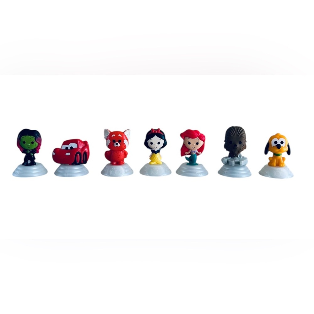 2023 McDonald's x Disney 100Year Anniversary Celebration Figurines